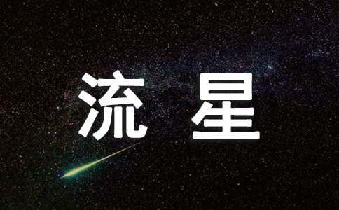 故事《流星花》大班语言教案